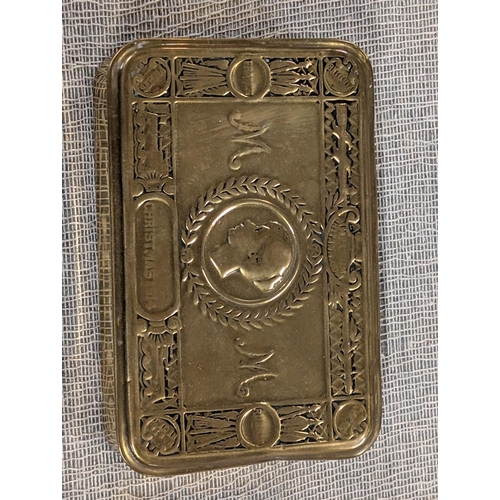 91 - A First World War Royal Engineers Medal Trio Awarded to 124755 PNR.W.BROWN R.E. and Princess Mary 19... 