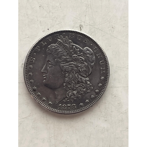 100 - 1878 US Morgan Silver Dollar