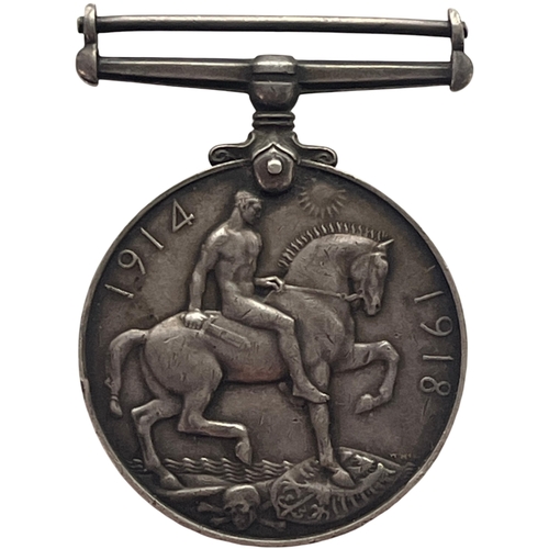 101 - A Silver British War Medal 1914-1918 to Gunner S. F. Levi, Royal Artillery