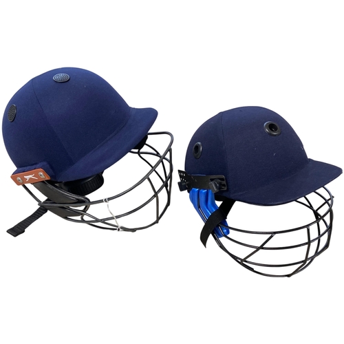 79 - Two Cricket Helmets including a Kookaburra Model. No shipping.