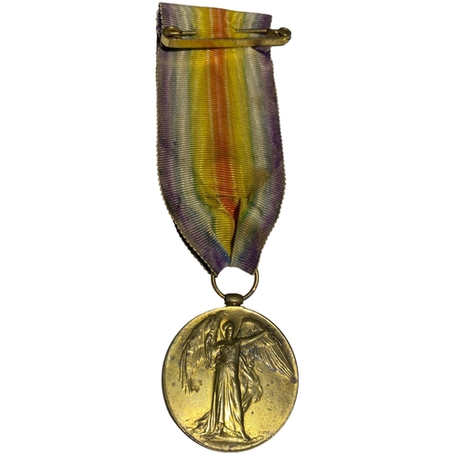 117 - British World War I Victory Medal Awarded to PTE T H Marshall