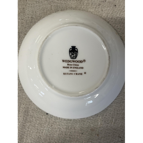 418 - A Collection of Wedgwood Kutani Crane Pattern Bone China Giftware. Approx 24 pieces. No shipping.