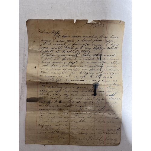 153 - A Comprehensive Great War Memorial Grouping and Personal Archive to Private James Barraclough, West ... 