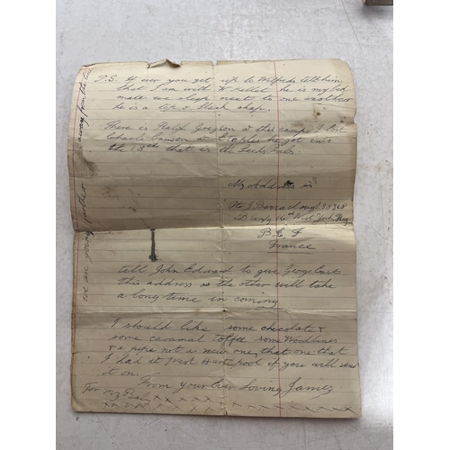 153 - A Comprehensive Great War Memorial Grouping and Personal Archive to Private James Barraclough, West ... 