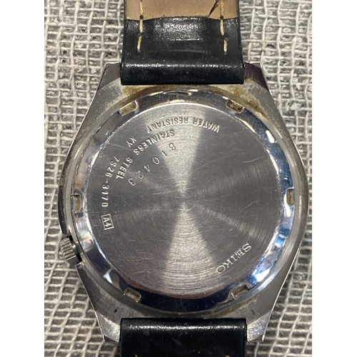 136 - Seiko 5 Automatic Stainless Steel Wristwatch Reference 7S26-3170