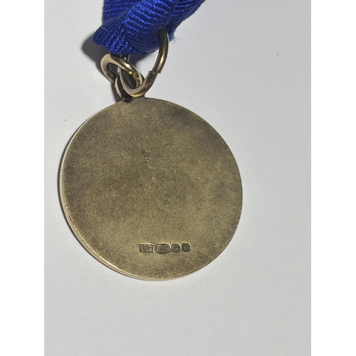 138 - A Trio of Worshipful Company of Butchers Hallmarked Sterling Silver and Gilt Medals