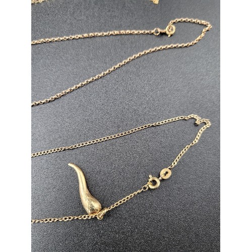 19 - 9ct Gold Chains Four in Total Different Lengths all Hallmarked (Total Weight 5.2g)