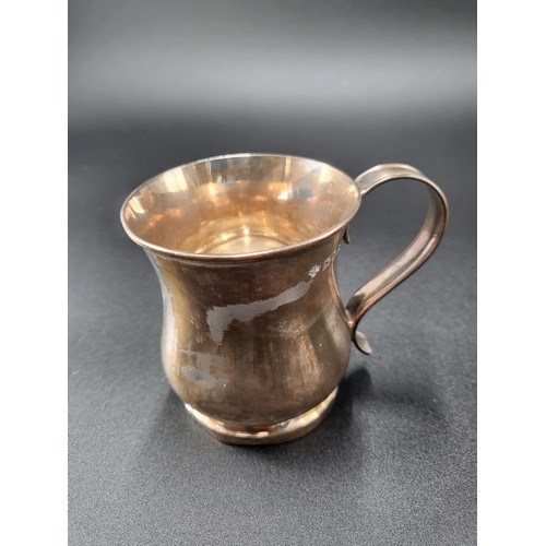 84 - Sterling Fully Hallmarked Tankard & Milk Jug Tankard Has Inscription Dorothy on Front Milk Jug H... 