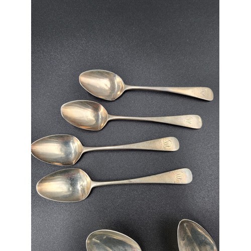 87 - Collection of Sterling Flatware Includes Spoons, Tongs, Small Ladle, Caddy Spoon(Combined Weight 198... 