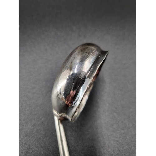 94 - Sterling Silver Toddy Ladle Nice Condition Although Few Small Dings & Dents Hallmarks Nearly Com... 