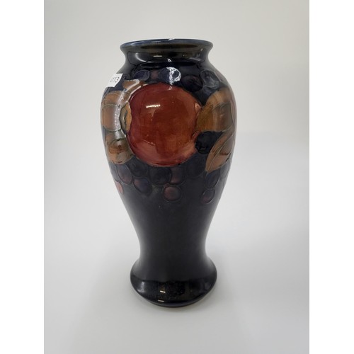 100 - William Moorcroft Pomegranate Vase no Damage or Missing Paint Marked to Base Measures 23inches Tall ... 