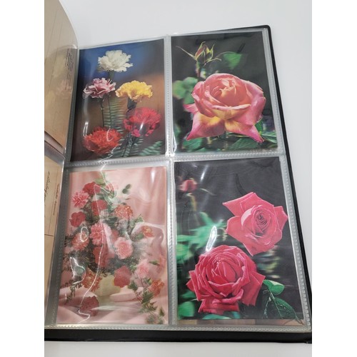 155 - Postcard Album Containing Different Eras All Pages Photographed