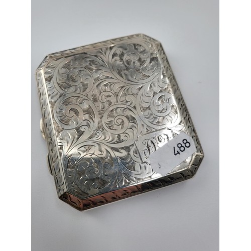 160 - Three Sterling Card Cases Two Smaller Ones Have Lots of Dents Larger Is Nice Condition (Combined Wei... 