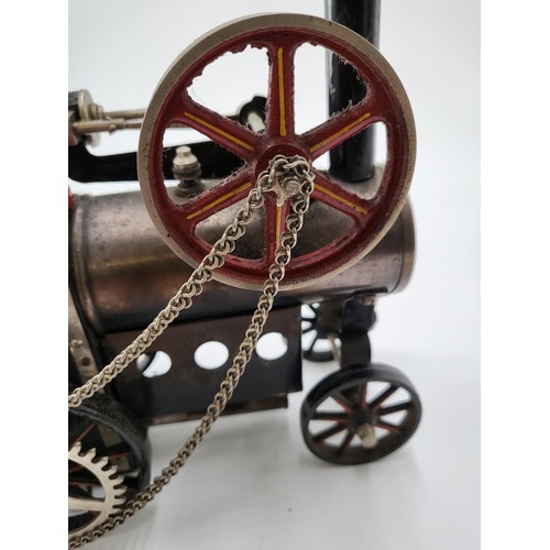 164 - Doll & Co Steam Engine Tractor with Traction Chain Complete With Burner Believed to Be German Ra... 