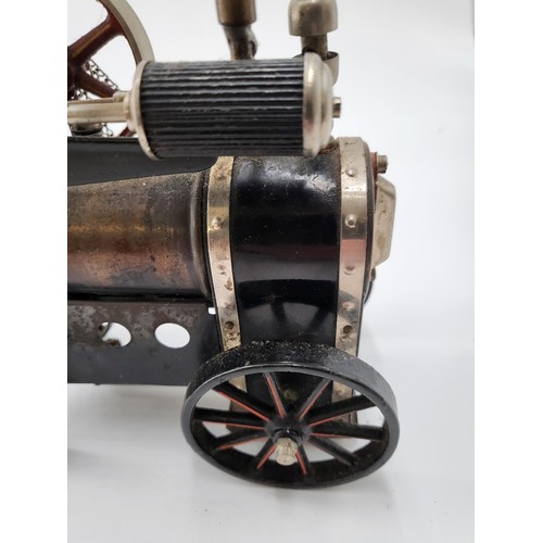 164 - Doll & Co Steam Engine Tractor with Traction Chain Complete With Burner Believed to Be German Ra... 