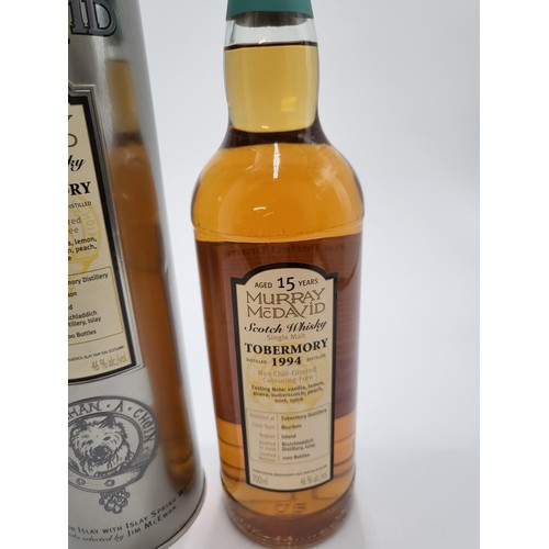 169 - Limited Edition Murray McDavid 15 Year Old 1994 Tobermory Whisky Full Boxed & Sealed in Collecto... 