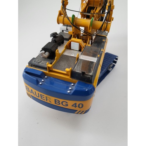 174 - Diecast Bauer Drilling Rigs Metal Bodies & Plastic  Highly Detailed Throughout No Boxes