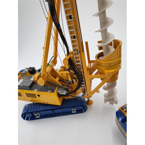 174 - Diecast Bauer Drilling Rigs Metal Bodies & Plastic  Highly Detailed Throughout No Boxes