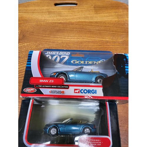 180 - Four Corgi Boxed James Bond 007 Cars All Good Condition