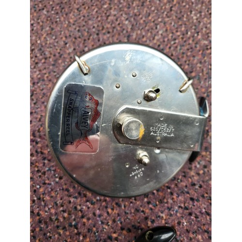 193 - Three Mixed Fished Reels Includes Penn Senator No130, Alvey Snapper Reel, Cresta Fishing Reel All Re... 