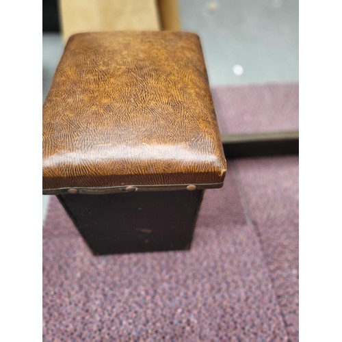 223 - Arts & Crafts Style Fireplace Fender & Seat Boxes For Coal & Wood 52inches Long with Sea... 