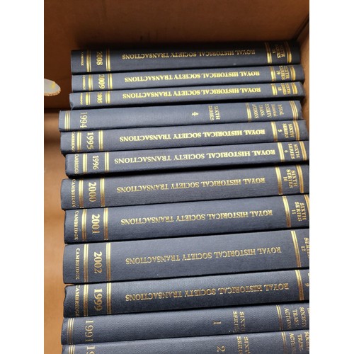 227 - Collection of Twenty Three Royal Historical Society Books of Transactions Sixth Series