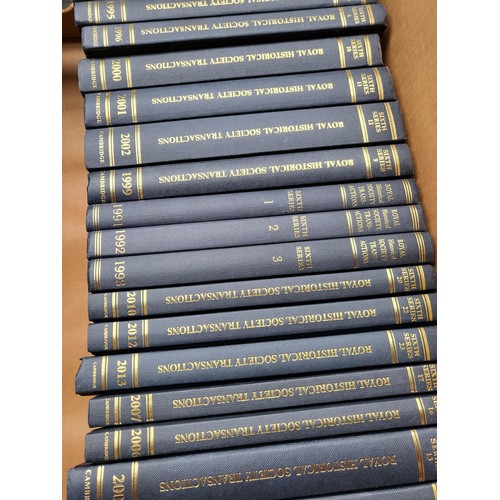 227 - Collection of Twenty Three Royal Historical Society Books of Transactions Sixth Series