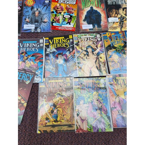 206 - Collection of Comics/Magazines Includes Viking Heroes, Dc Nations, No Mercy