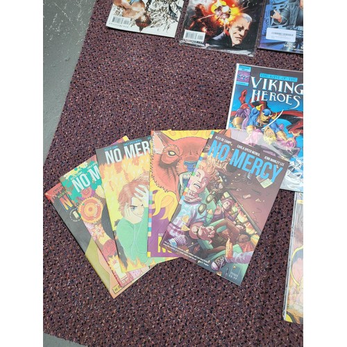 206 - Collection of Comics/Magazines Includes Viking Heroes, Dc Nations, No Mercy