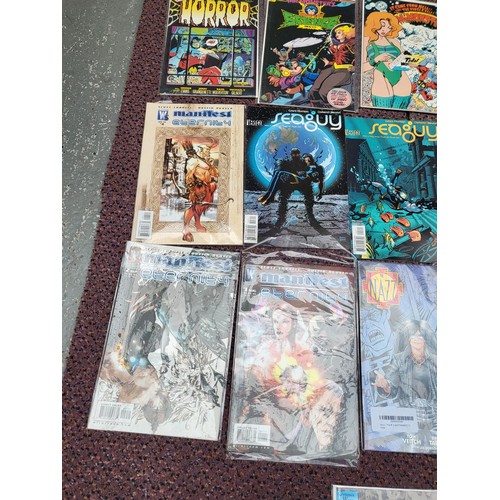 206 - Collection of Comics/Magazines Includes Viking Heroes, Dc Nations, No Mercy