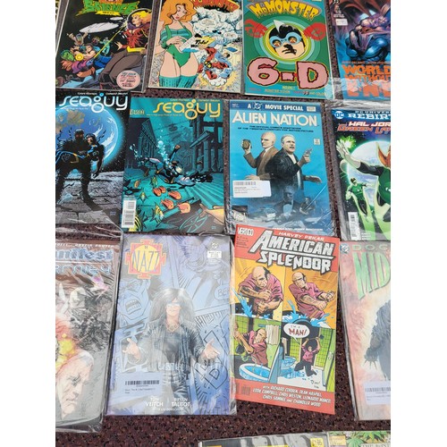 206 - Collection of Comics/Magazines Includes Viking Heroes, Dc Nations, No Mercy