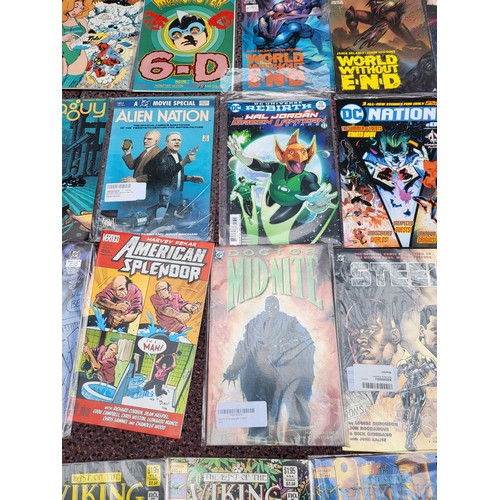 206 - Collection of Comics/Magazines Includes Viking Heroes, Dc Nations, No Mercy