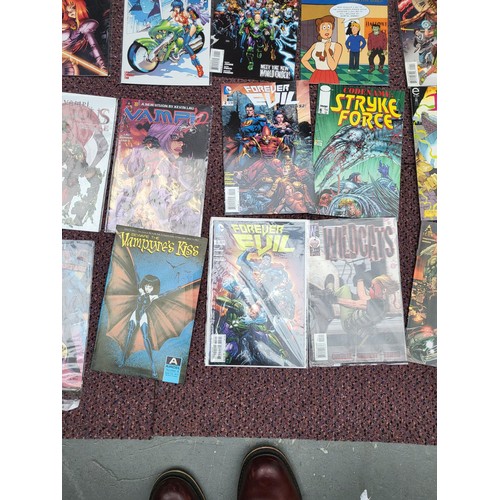 207 - Collection of Comics/Magazines Includes 21Down, X-Men, Invaders From Home