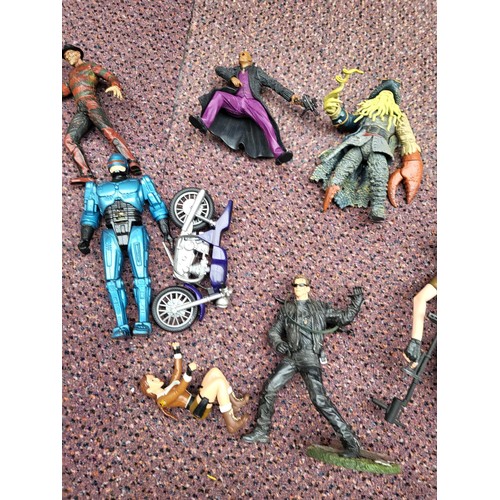 210 - Collection of Movie Characters Unsure if All Parts are There. Sold as Seen