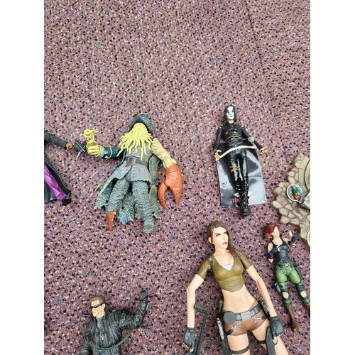 210 - Collection of Movie Characters Unsure if All Parts are There. Sold as Seen