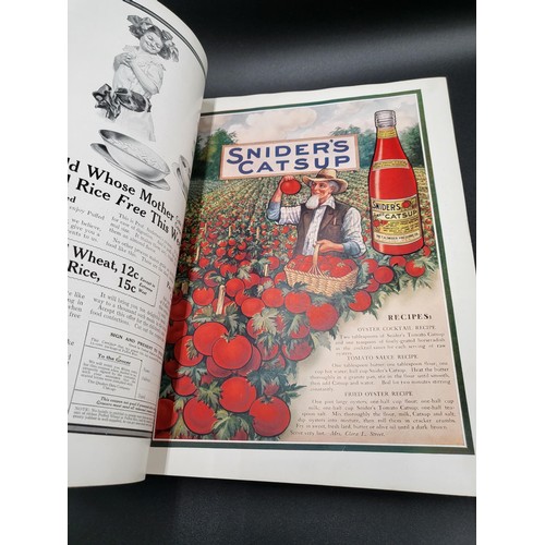 278 - Vogue 1915 May-Aug Book Very Rare Item & in Good Condition Binder On Front Shows Wear This Has 8... 