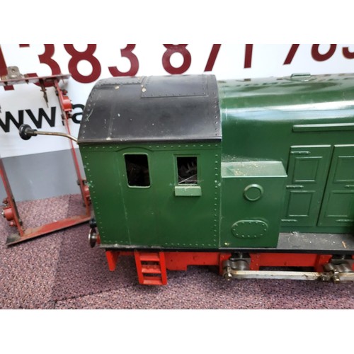 287 - Diesel Shunter From Vogrie Park Miniature Railway Untested Sold as Seen I Have Pulled the Chord and ... 