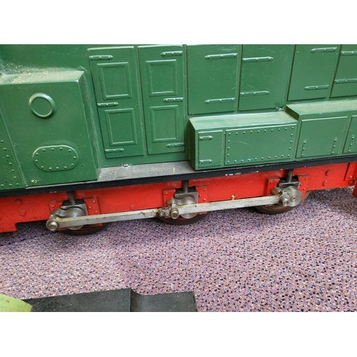 287 - Diesel Shunter From Vogrie Park Miniature Railway Untested Sold as Seen I Have Pulled the Chord and ... 