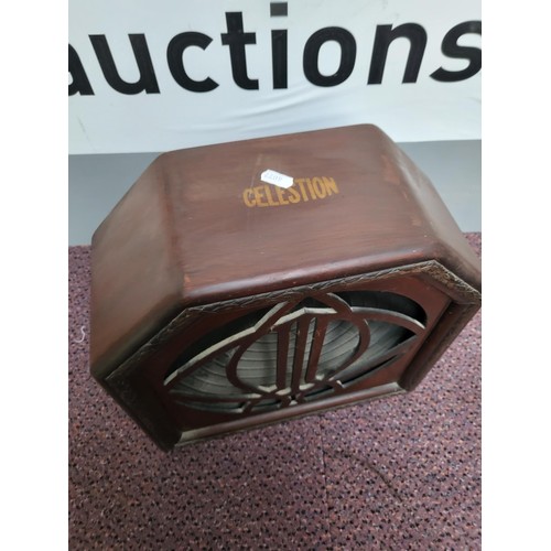 302 - Vintage 1940s Celestion Extension Speaker Item is in Lovely Original Condition Being Sold as Unteste... 