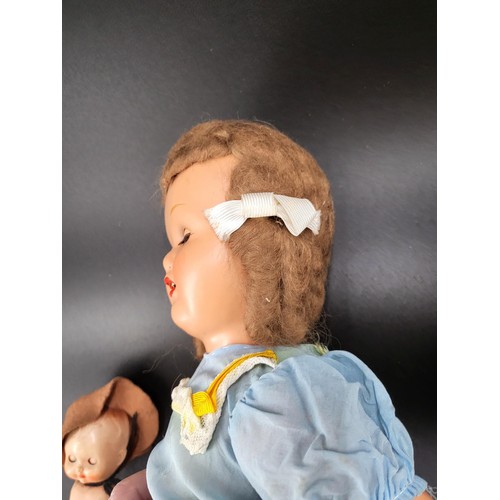 304 - Vintage Ideal Bebe Molina Doll in Well Used Condition as Shown in Photos Comes with Two other Dolls ... 