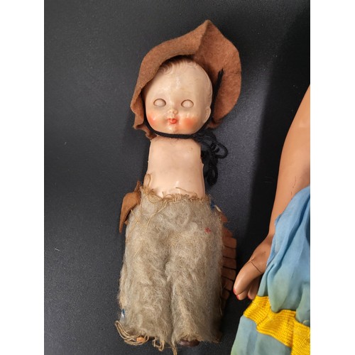 304 - Vintage Ideal Bebe Molina Doll in Well Used Condition as Shown in Photos Comes with Two other Dolls ... 