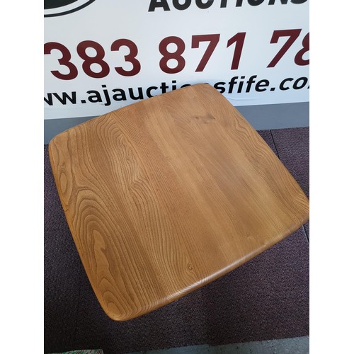 311 - Ercol Blonde Square Table Coffee Table Very Good Condition Measures 75cm by 75cm Square 40cm Tall