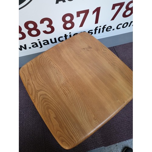 311 - Ercol Blonde Square Table Coffee Table Very Good Condition Measures 75cm by 75cm Square 40cm Tall