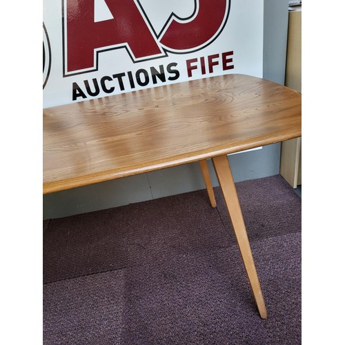 312 - Ercol Blonde Dinning Table Very Good Condition Measures 153cm Long By 77cm Wide 71cm Tall