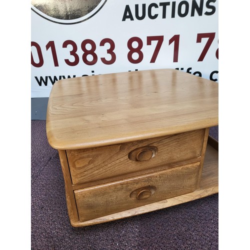 317 - Reproduction Bureau in Great Condition has Floral Design on Front Measures 91cm Wide by 48cm Deep 98... 