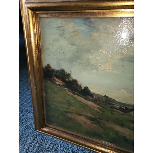 325 - Original Painting by W. S. Stevenson RSA Titled Largo Bay Painting Apparently Unsigned Label to Reve... 