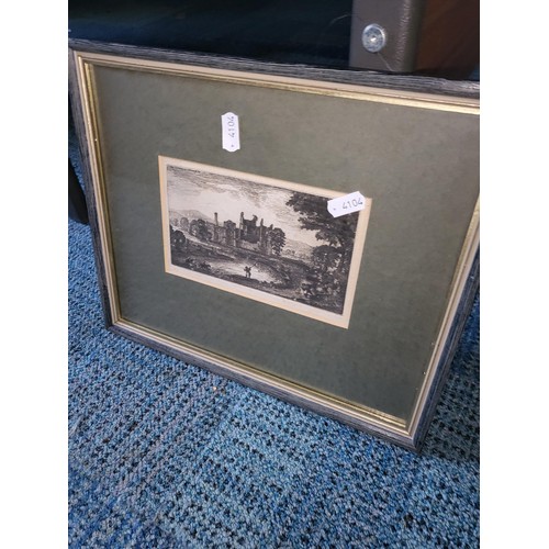 342 - Original Etching by John Clerk of Eldin (1728-1812)Depicting The College, Dumfries Measures 31.5cm W... 