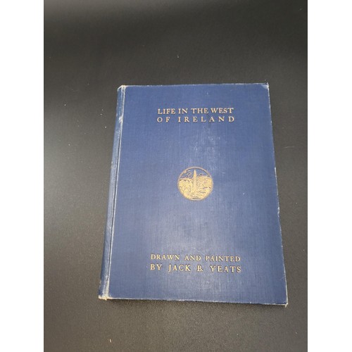 382 - Life in the West of Ireland Drawn & Painted by Jack B Yeats 1915 as Shown in Photos Foxing on Pa... 