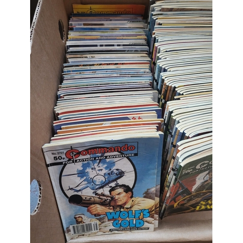 279A - Commando Job Lot Ranging from Issue 2701-4214 all Different Conditions ( 226 in Total)