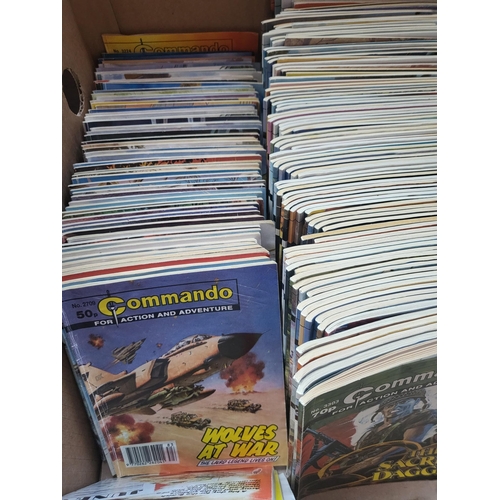 279A - Commando Job Lot Ranging from Issue 2701-4214 all Different Conditions ( 226 in Total)